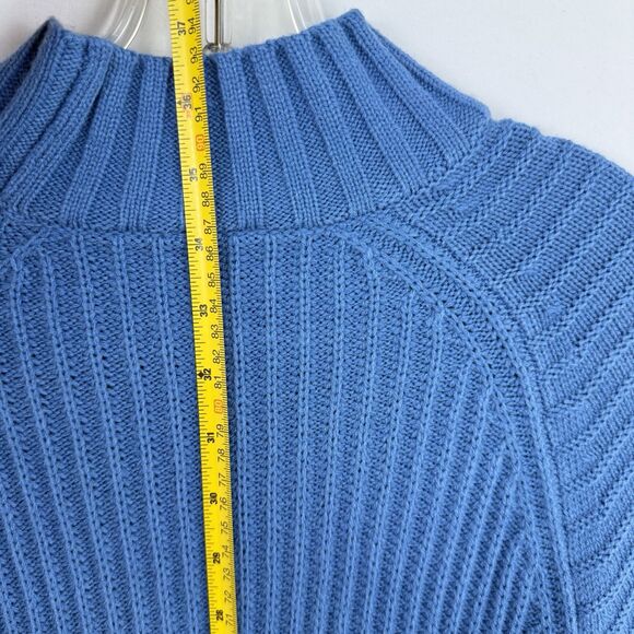 Women’s Knitted Dress Ladies Turtleneck Long Sleeve Mini Sweater Dress Size M/L - Picture 15 of 16